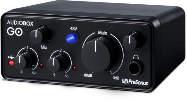 Presonus AudioBox Go Ultra Portable 2x2 USB Audio Interface