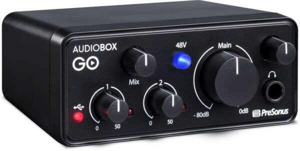 Presonus AudioBox Go Ultra Portable 2x2 USB Audio Interface