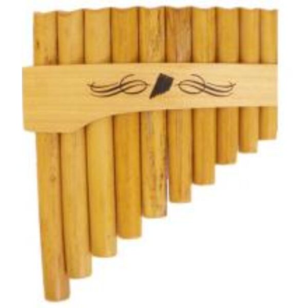 Schwarz Panpipes | Handmade Quality Bamboo | 10 Tones from C-E