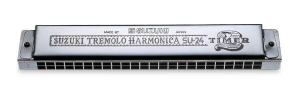 Suzuki 24-Hole Tremolo Harmonica | C