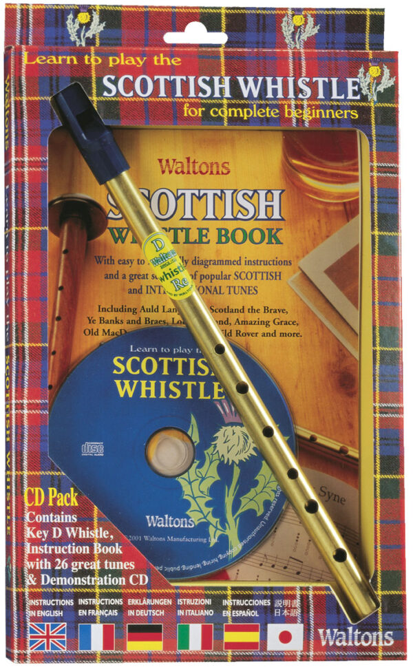 Waltons Tin Whistle CD Pack | Scottish