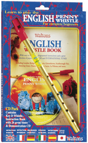 Waltons Tin Whistle CD Pack | English