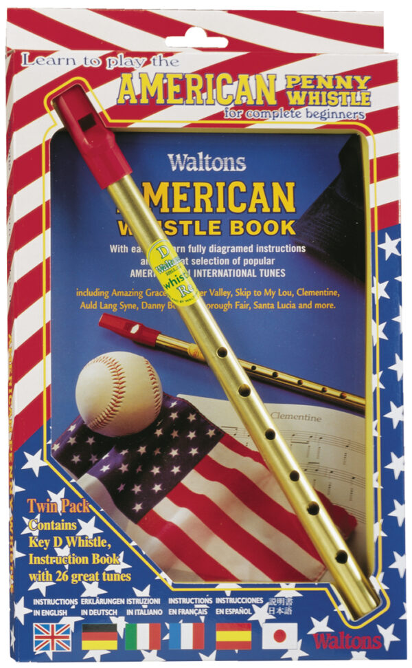 Waltons Tin Whistle Twin Pack | American