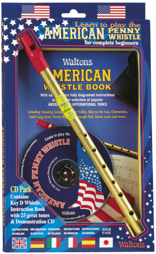 Waltons Tin Whistle CD Pack | American