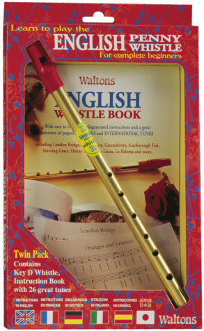 Waltons Tin Whistle Twin Pack | English