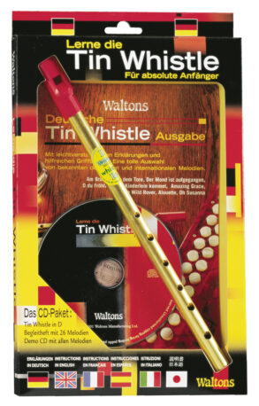 Waltons Tin Whistle CD Pack | German