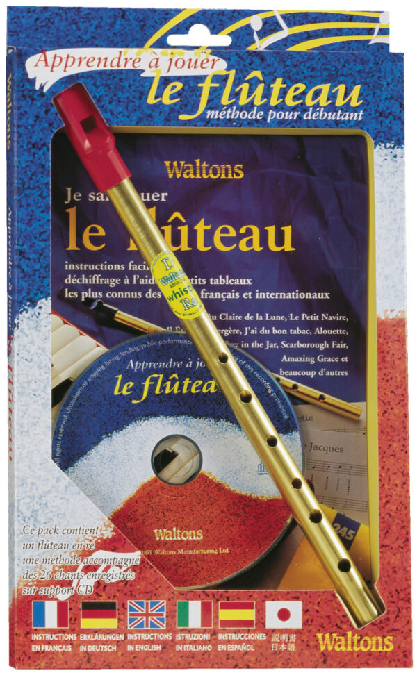 Waltons Tin Whistle CD Pack | French