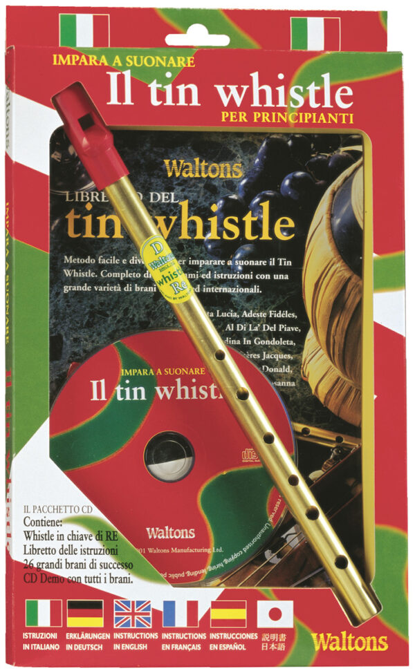 Waltons Tin Whistle CD Pack | Italian