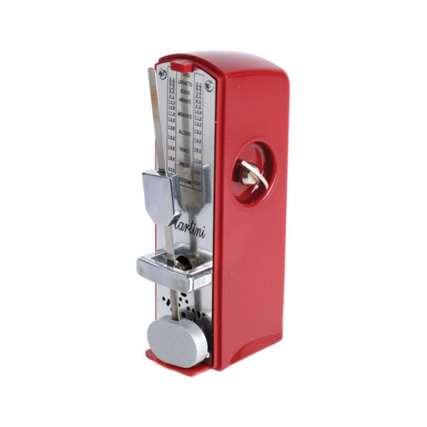 Martini Compact Mini Clockwork Metronome | Red