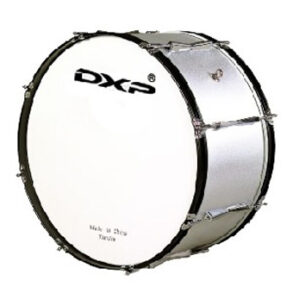 DXP 25" Marching Bass Drum | Silver