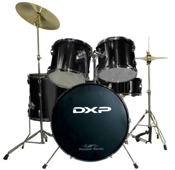 DXP P0406 Standard 5-Piece Drum Kit | Black