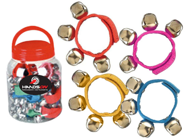 Hands-On Wrist Bells | Tub of 20