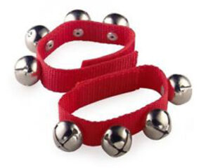 Hands-On Wrist Bells | Red