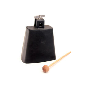 Hands On 6 Inch Cowbell and Wooden Beater