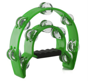 Hands-On Power Tambourine | Green