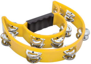 Hands-On Power Tambourine | Yellow