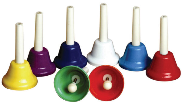 Hands-On 8-Tone Coloured Bell Set