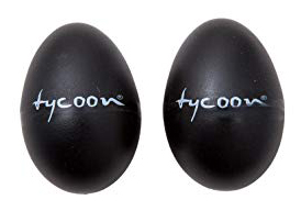 Tycoon Egg Shakers Pair | Black