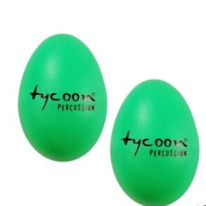 Tycoon TE | Pair of Egg Shakers | Green