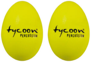 Tycoon Egg Shakers Pair | Yellow