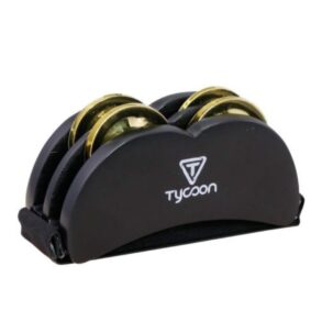 Tycoon TFTB-BB | Foot Tambourine with Bright Brass Jingles