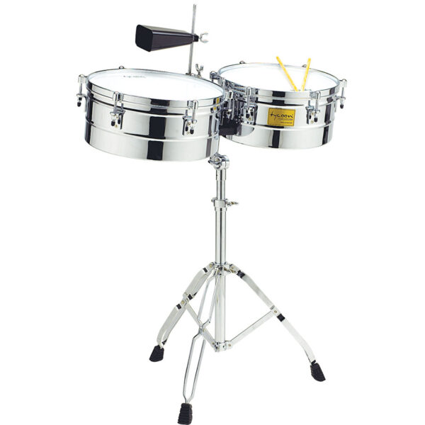 Tycoon Chrome shell Timbales 14-inch & 15-inch