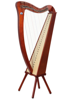 Camac Bardic Harp | 27-String | Mahogany