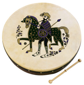 Waltons 18" Celtic Design Bodhran | Warrior