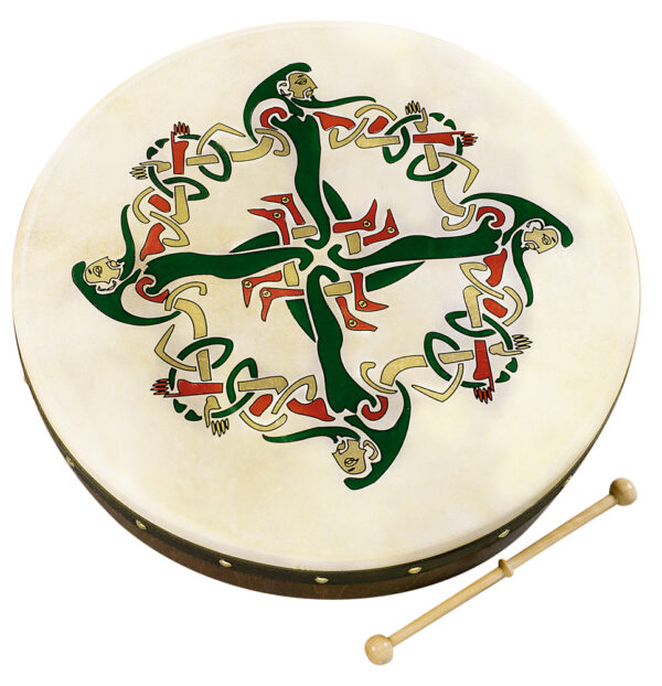 Waltons 18" Celtic Design Bodhran | Clonmacnoise