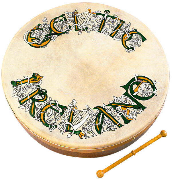 Waltons 18" Design Bodhran | Celtic Ireland