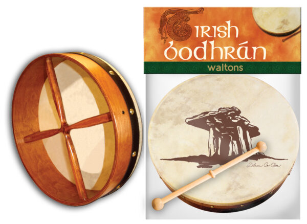 Waltons 8" Design Bodhran | Dolmen