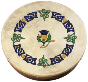 Waltons 12" Design Bodhran | Scottish Thistle