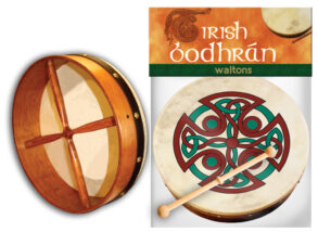 Waltons 8" Celtic Cross Bodhran | Carew Cross