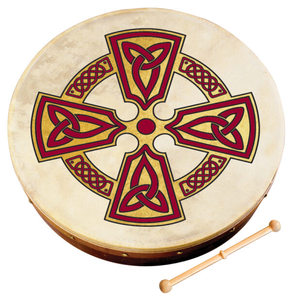 Waltons 18" Celtic Cross Bodhran | Kilkenny Cross