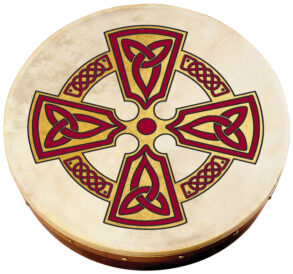 Waltons 12" Celtic Cross Bodhran | Kilkenny Cross