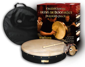 Waltons 18" Classic Bodhran Pack | Black