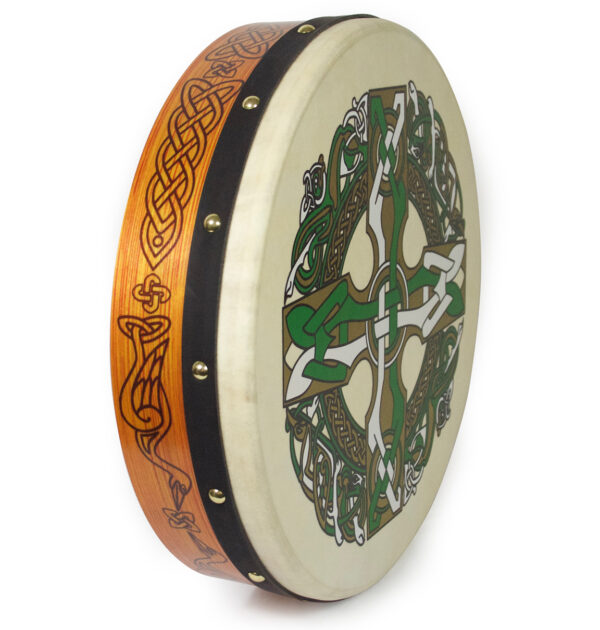 Waltons 15" Celtic Pyrographic Design Bodhran