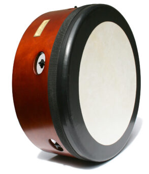 Waltons 16" Hand Tuneable Bodhran Deep Pro Frame | Mahogany