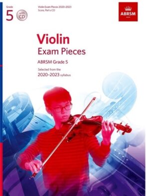 VIOLIN EXAM PIECES 2020-2023 GRADE 5 Pieces , Score Part and CD