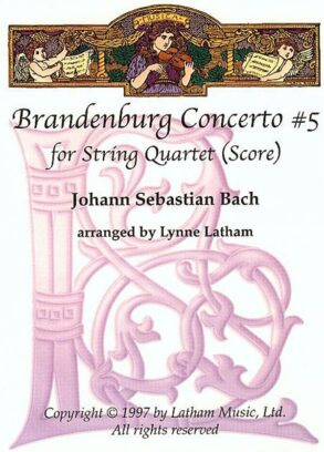 Bach | Brandenburg Concerto No. 5 for String Quartet