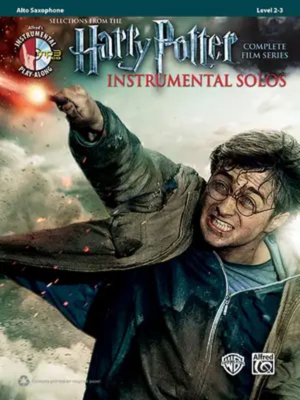 Harry Potter Instrument Solos | Alto Sax level 2-3 | Book+online Audio