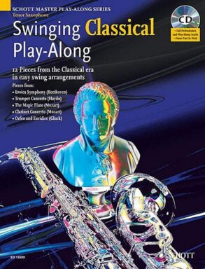 Swinging Classical Play-Along | Tenor Saxophone & CD