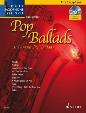 Juchem | Pop Ballads for Alto Saxophone & CD