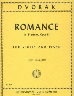 Dvorak | Romance in F minor, Op. 11 (Violin & Piano)