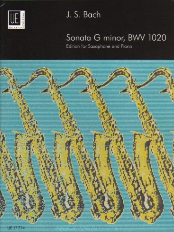 J.S Bach | Sonata G Minor BWV 1020 | Alto (Sop or Ten) Sax and Piano