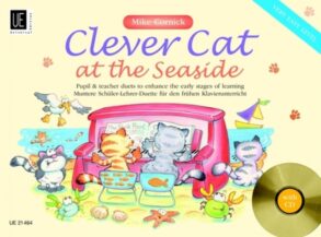 Cornick | Clever Cat at the Seaside & CD (Piano 4 Hands)