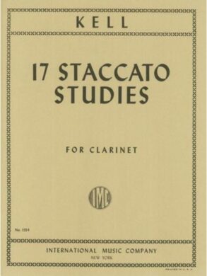 Kell | 17 Staccato Studies for Clarinet.