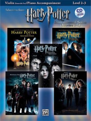 Harry Potter for Violin Levels 2-3 | First 5 Movies | Violin and Piano