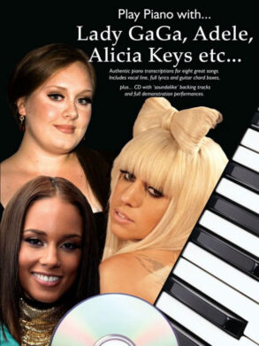 Play Piano with | Lady Gaga, Adele, Alicia Keyes, etc. & CD | PVG