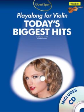 Guest Spot - Play Along for Violin | Todays biggest hits | Book + CD